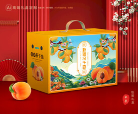 杏包裝 吊干杏禮盒