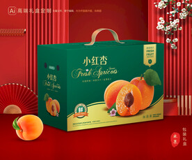 杏包裝 小紅杏禮盒