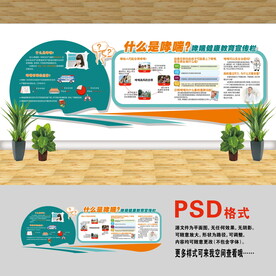 醫(yī)院文化墻 預(yù)防哮喘