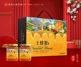 蜂蜜包裝 百花蜜禮盒