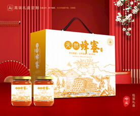 蜂蜜包裝 百花蜜禮盒