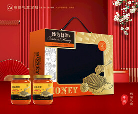 蜂蜜包裝 百花蜜禮盒