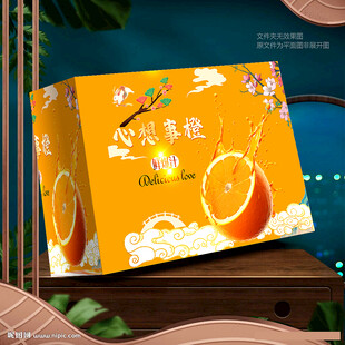 心想事橙包裝