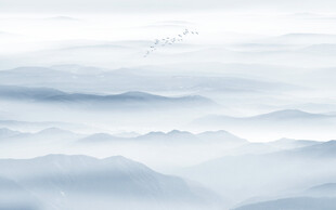 水墨山水画