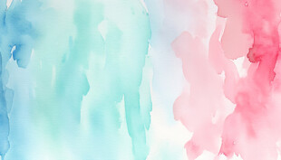 多彩渐变水彩水墨背景