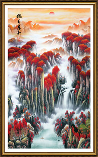 竖幅国画