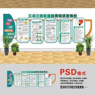 三減三健文化墻