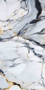 高清黑白水墨大理石