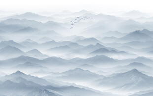 遠(yuǎn)山近水水墨風(fēng)景