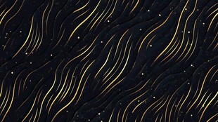 黑金波浪紋理背景圖案
