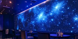 夢(mèng)幻星空主題餐廳場(chǎng)景