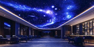 星空主題奢華室內(nèi)空間