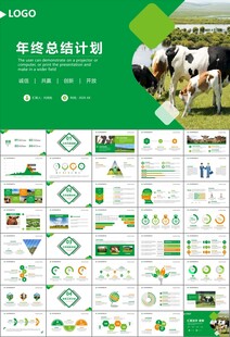 生態(tài)牧場畜牧業(yè)養(yǎng)殖乳業(yè)PPT