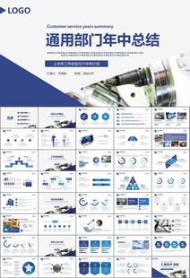 機(jī)械制造加工業(yè)通用PPT模板