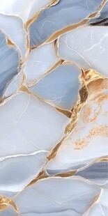 藍(lán)金大理石紋理圖案