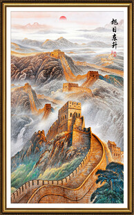 長城玄關(guān)畫
