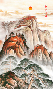 泰山日出五岳獨尊