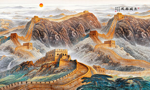 长城背景画