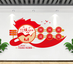 社會(huì)主義核心價(jià)值觀文化墻