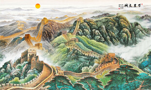 長(zhǎng)城背景墻