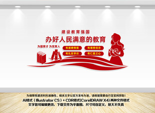 教育強國文化墻設(shè)計