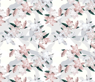 花卉飛鳥圖案背景紋理