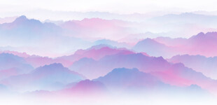 夢(mèng)幻漸變?cè)坪Ｉ綆n美景