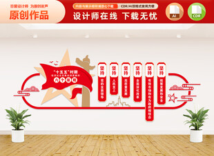 十五五經(jīng)濟社會發(fā)展原則文化墻