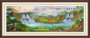 聚寶盆風(fēng)水畫