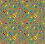 矢量花纹