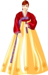 韩服女性