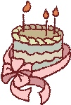 生日蛋糕插画