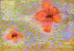花卉水彩画