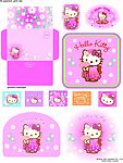 hello kitty矢量图