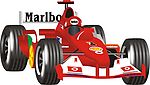 红色 F1赛车
