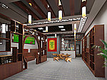 中式装饰茶店