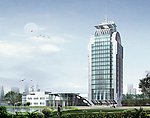 教学楼建筑后期效果图