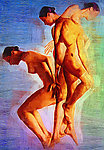 女人油画