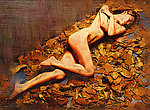 睡美人油画