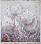 扫描花卉油画30（37厘米X39厘米）