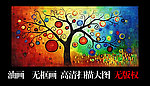 无框画