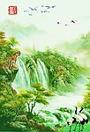 松鹤延年 富贵吉祥