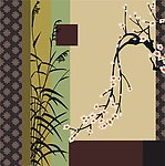 无框画（梅花）
