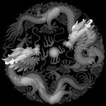 浮雕灰度图