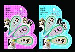 芭比娃娃式卡板