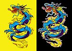 欧美矢量火龙