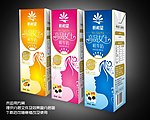 女士鲜牛奶包装设计