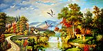 油画风景