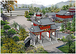 古建景观效果图