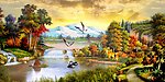 油画风景